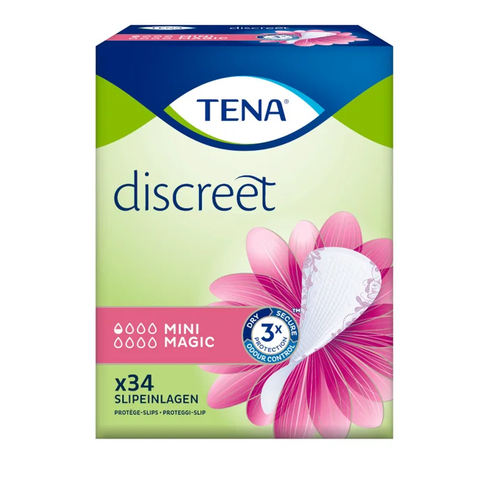 TENA LADY discreet MINI MAGIC Inkontinenz Slipeinlagen 6X34 St