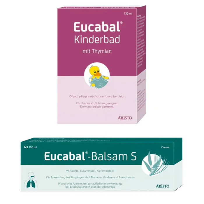 Eucabal Kinderbad + Eucabal Balsam S Set 1 Sparset