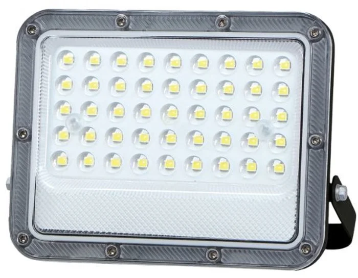 Garsaco Prémiový ultratenký LED reflektor šedý 30 W 2600 lm, studená barva světla