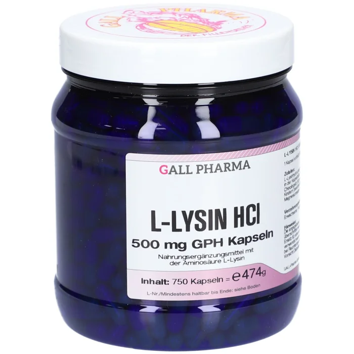 GALL PHARMA Lysin HCl 500 mg GPH Kapseln