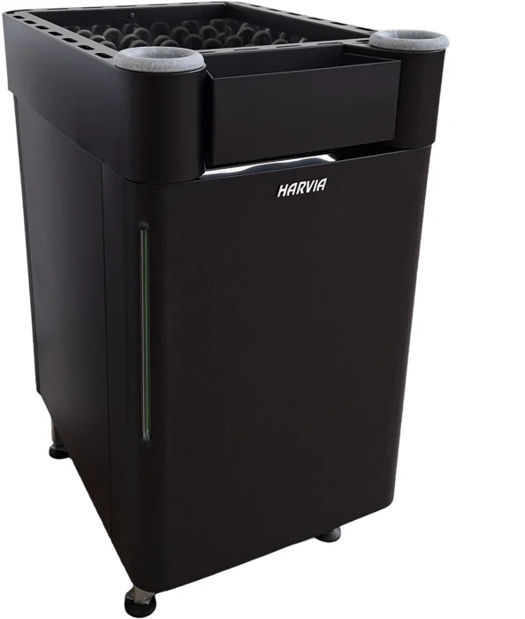 Harvia Senator Combi T9C 9 kW Black – kombinované saunové kachle elektrické bez regulácie