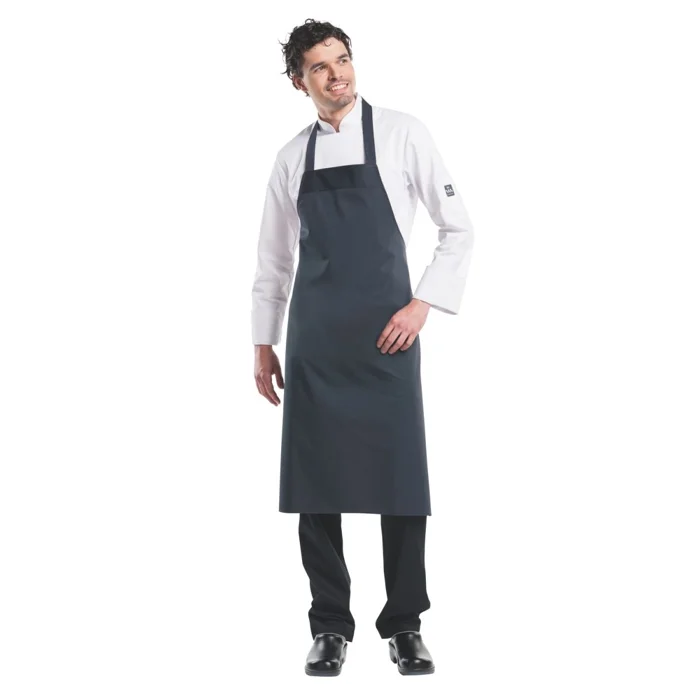 Chaud Devant Latzschürze Cross Antra W85 – L100; 100x85 cm (LxB); anthrazit